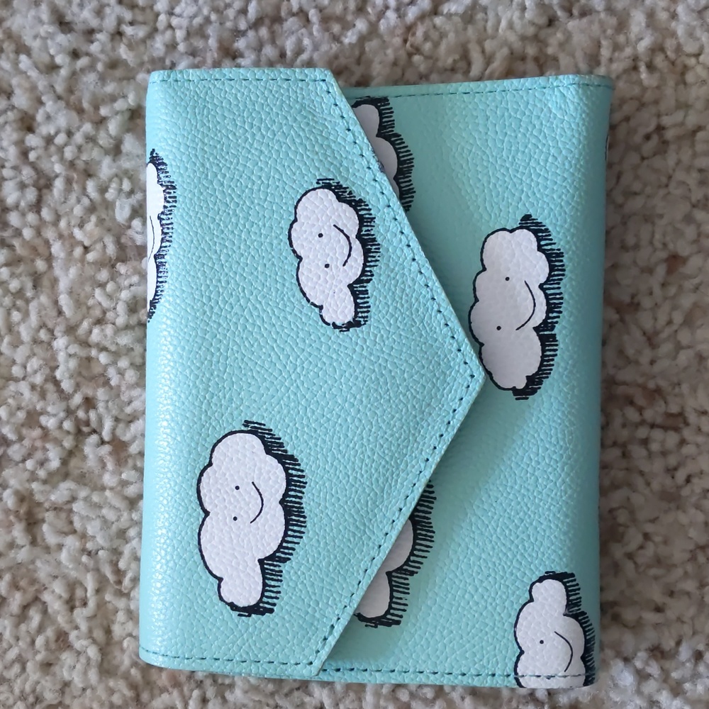 Min & Mon Fiona Wallet - Happy Clouds